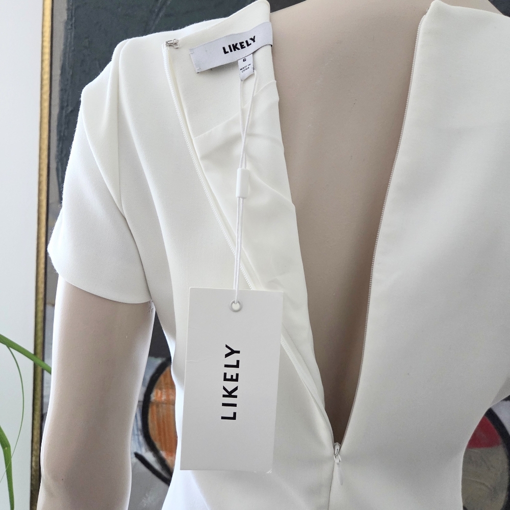 Likely | Short Sleeve Mini Dress - Picture 10 of 11